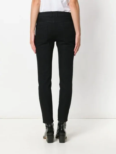 Shop Alexander Mcqueen Skinny Jeans In Black