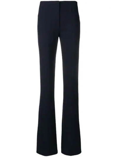Shop Victoria Victoria Beckham Paneled Trousers In Blue