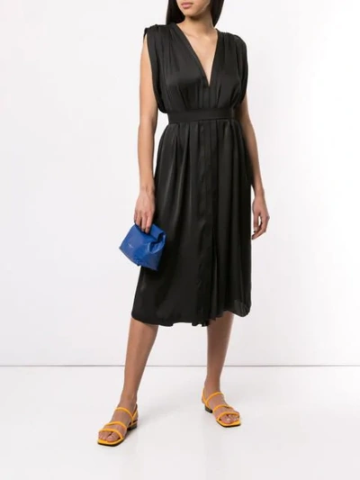 Shop Maison Rabih Kayrouz Fitted Cocktail Dress In Black