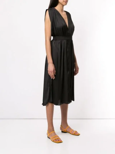 Shop Maison Rabih Kayrouz Fitted Cocktail Dress In Black
