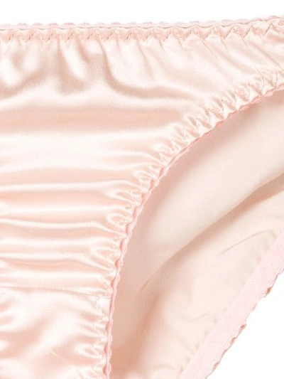 Shop Gilda & Pearl Mia Side-tie Briefs In Pink
