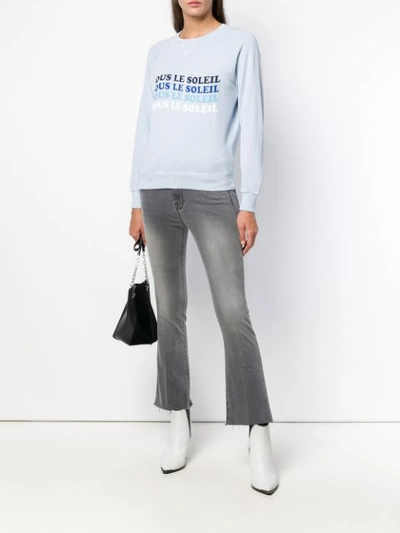 Shop Frame Printed Sweatshirt - Blue