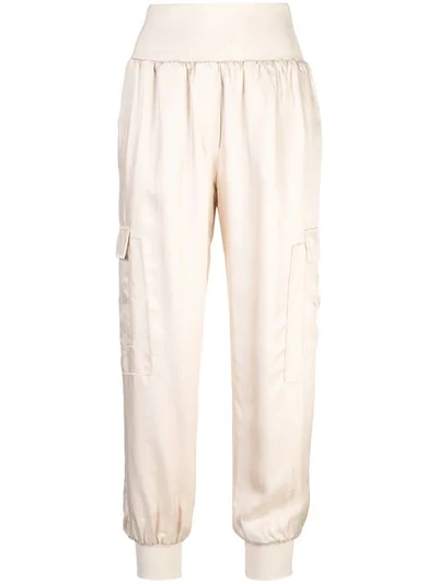 CINQ A SEPT GILES TAPERED TROUSERS - 大地色
