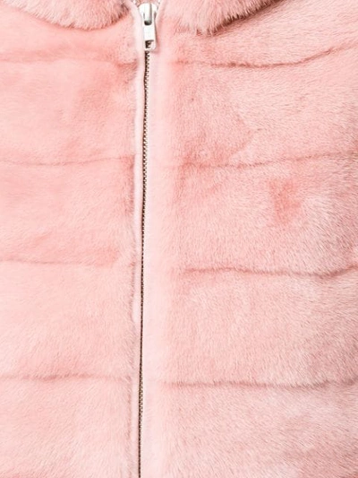 Shop Liska Rita Hooded Jacket In Pink