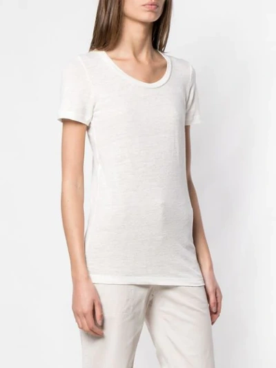 Shop Isabel Marant Relax Fit T-shirt In White
