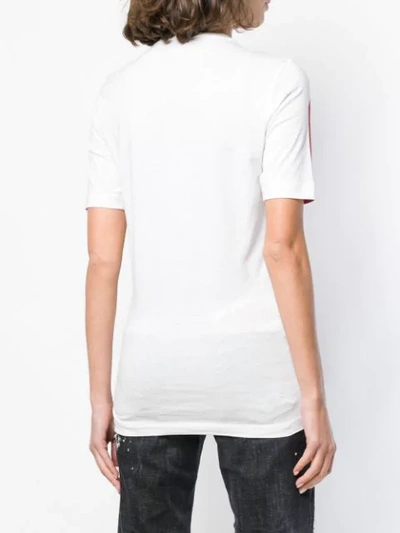 Shop Dsquared2 Dean Vicious T-shirt In White