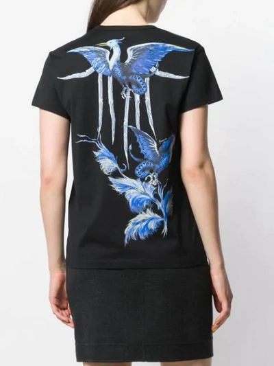 Shop Givenchy Mythical Creature Print T-shirt In Black