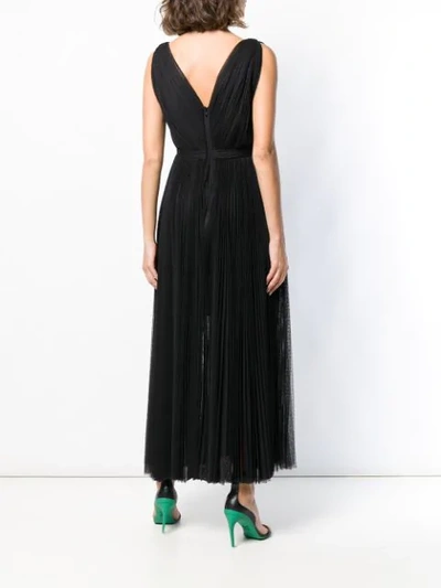 Shop Maria Lucia Hohan Leona Dress In Black