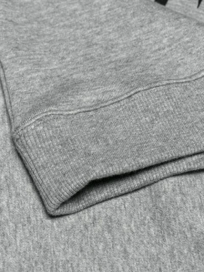 Shop Valentino Logo Print Sweatshirt - Grey