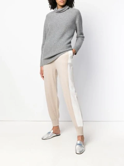 Shop Incentive! Cashmere Turtle Neck Jumper In Grey