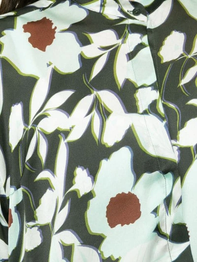 Shop Christian Wijnants Floral Print Shirt In Multicolour
