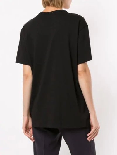 Shop N°21 Logo Relaxed T-shirt In Black