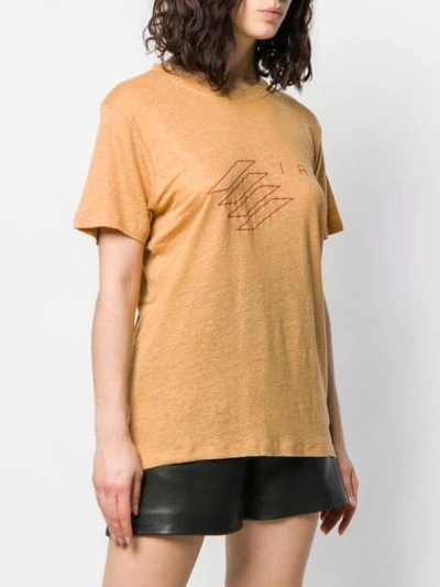 Shop Iro Lucie T In Yellow