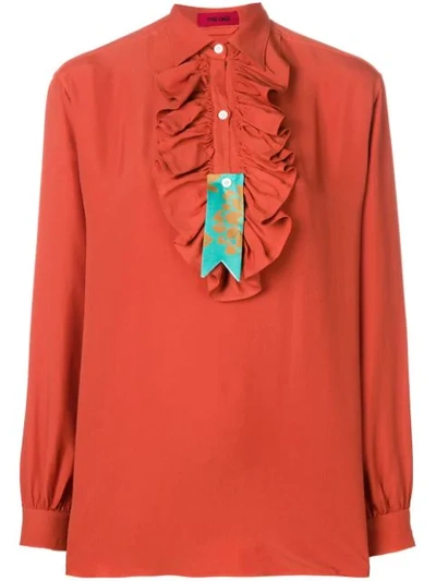 Shop The Gigi Dina Top In Orange