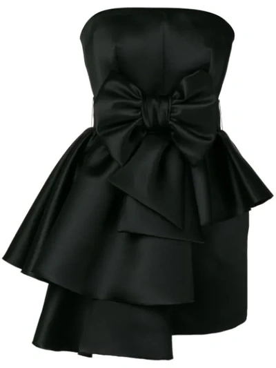 Shop Viktor & Rolf Bonbon Mini Dress In Black