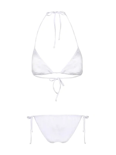 Shop Missoni Sequin Embroidered Bikini In White
