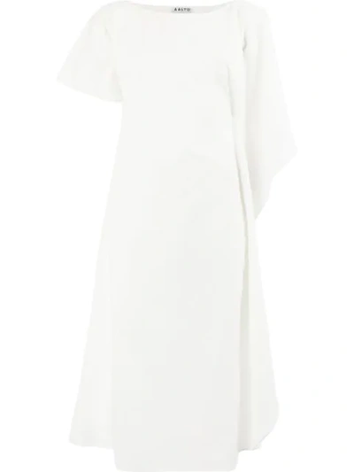 Shop Aalto Asymmetric Dress - White