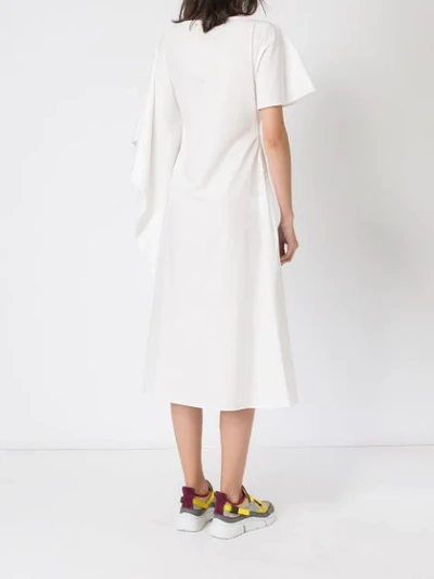 Shop Aalto Asymmetric Dress - White