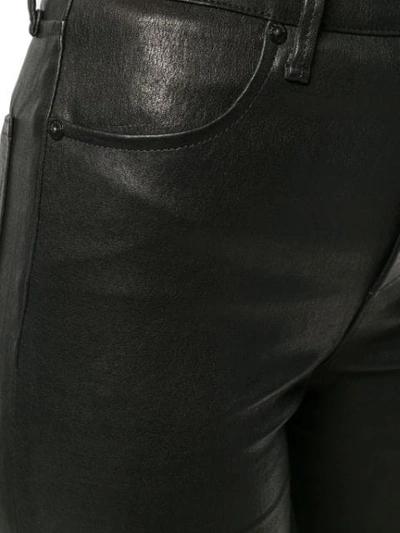 Shop Rag & Bone Bella Flared Trousers In Black