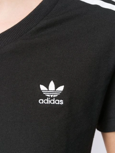 Shop Adidas Originals Cropped T In Black