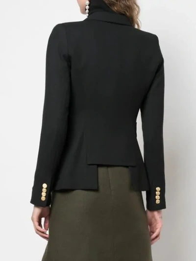Smythe - Classic Duchess Blazer In Black In Black