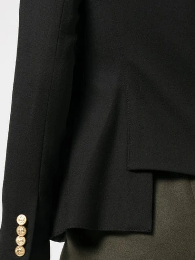 Smythe - Classic Duchess Blazer In Black In Black