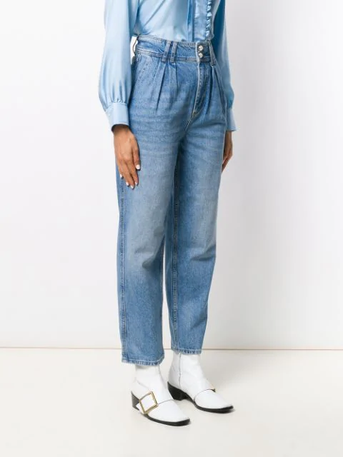 sandro high waisted jeans
