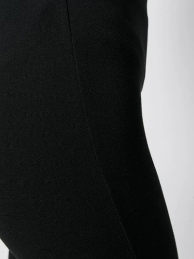 Shop Totême Slim Fit Trousers In Black