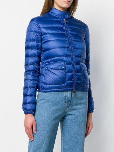 Shop Moncler Padded Jacket In Blue