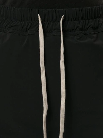 RICK OWENS DRAWSTRING MAXI SKIRT - 黑色