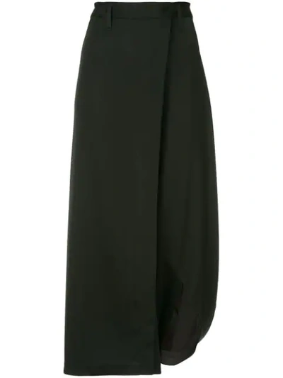 Shop 132 5. Issey Miyake Draped Trousers In Black