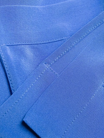 Shop Diane Von Furstenberg Belted Shirt Dress In Blue