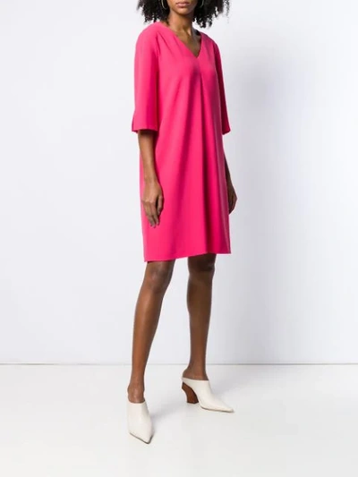 Shop Antonelli V-neck Shift Dress - Pink