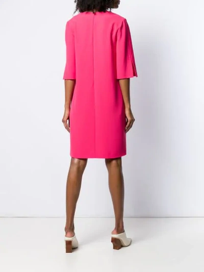 Shop Antonelli V-neck Shift Dress - Pink