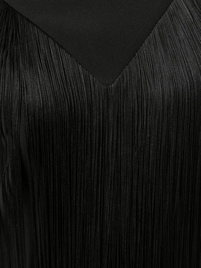 Shop Givenchy Fringed Top - Black