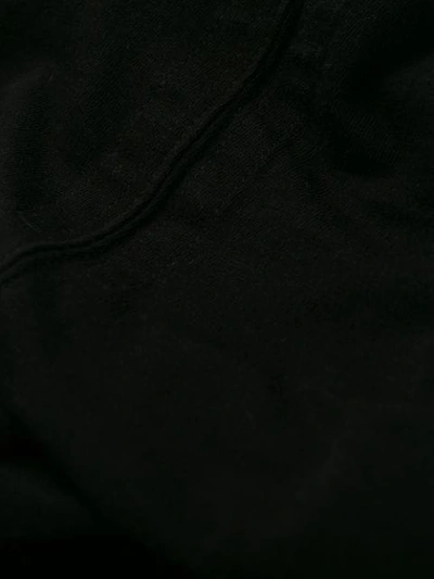 Shop Rick Owens Fitted T-shirt In Black