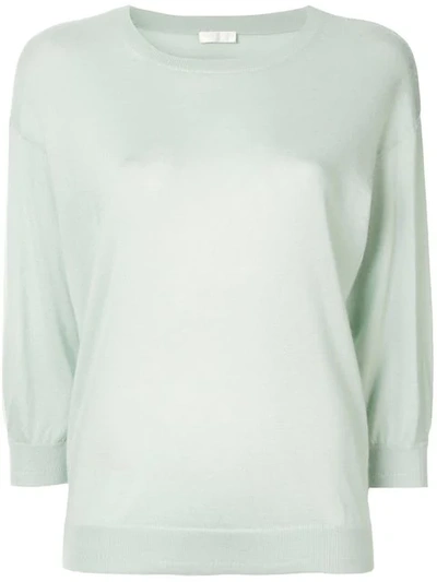 Shop Anteprima Plain Jumper - Green