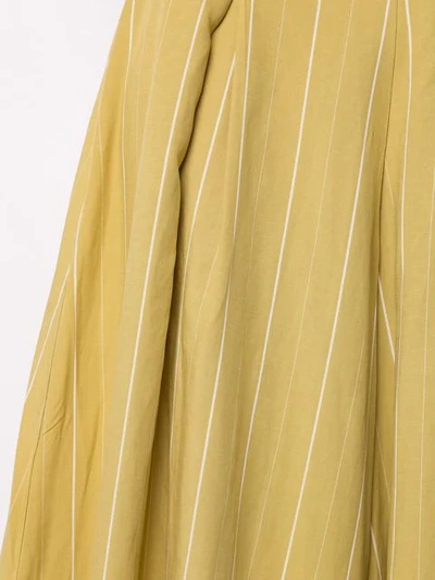 Shop Atoir Always Ascending Trousers In Yellow