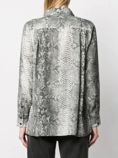 GOLD HAWK GOLD HAWK GH2064 G82 GREY PYTHON BLACK COCO LACE NATURAL (VEGETABLE)->COTTON - 灰色