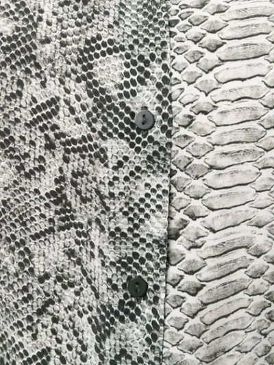 GOLD HAWK GOLD HAWK GH2064 G82 GREY PYTHON BLACK COCO LACE NATURAL (VEGETABLE)->COTTON - 灰色