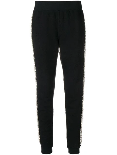 Philipp Plein Rock Pp Track Trousers In Black