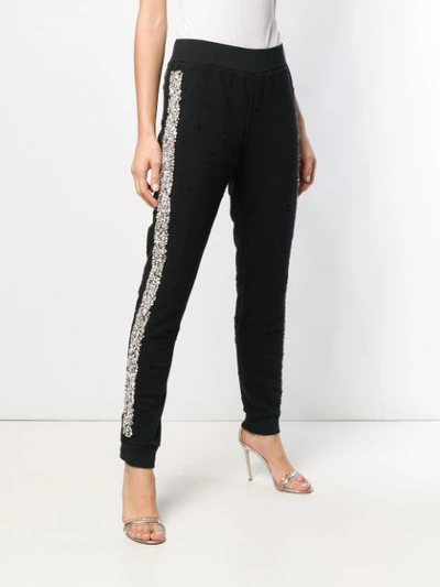 Philipp Plein Rock Pp Track Trousers In Black