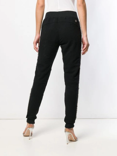 Philipp Plein Rock Pp Track Trousers In Black