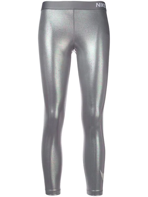 nike silver tights