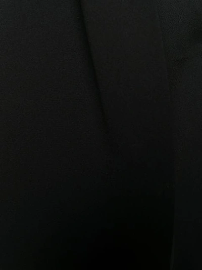 NEIL BARRETT 修身高腰长裤 - 黑色