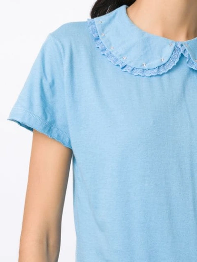 Shop Andrea Bogosian Plain T In Blue