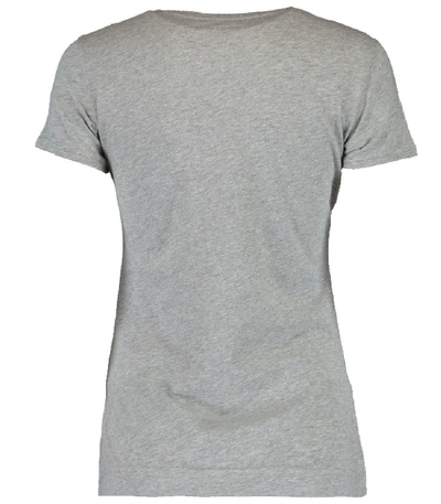 Shop Adam Lippes Crewneck T-shirt In Grey