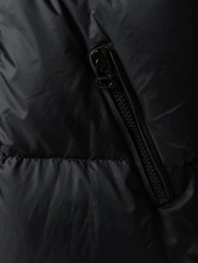 Shop Yves Salomon Kalgan Coat In Black