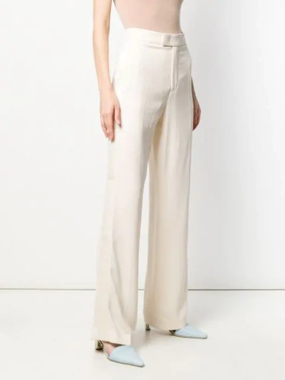 Shop Joseph Ferry Fluid Tuxedo Trousers In Neutrals