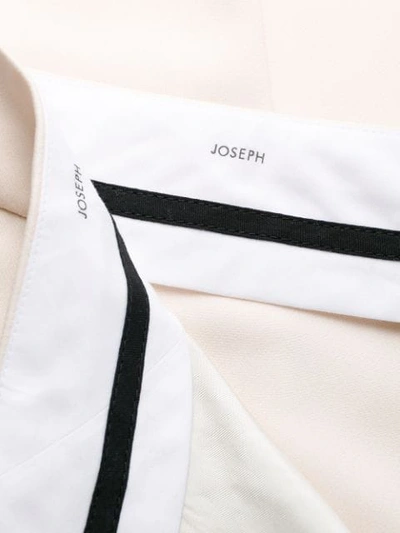 Shop Joseph Ferry Fluid Tuxedo Trousers In Neutrals